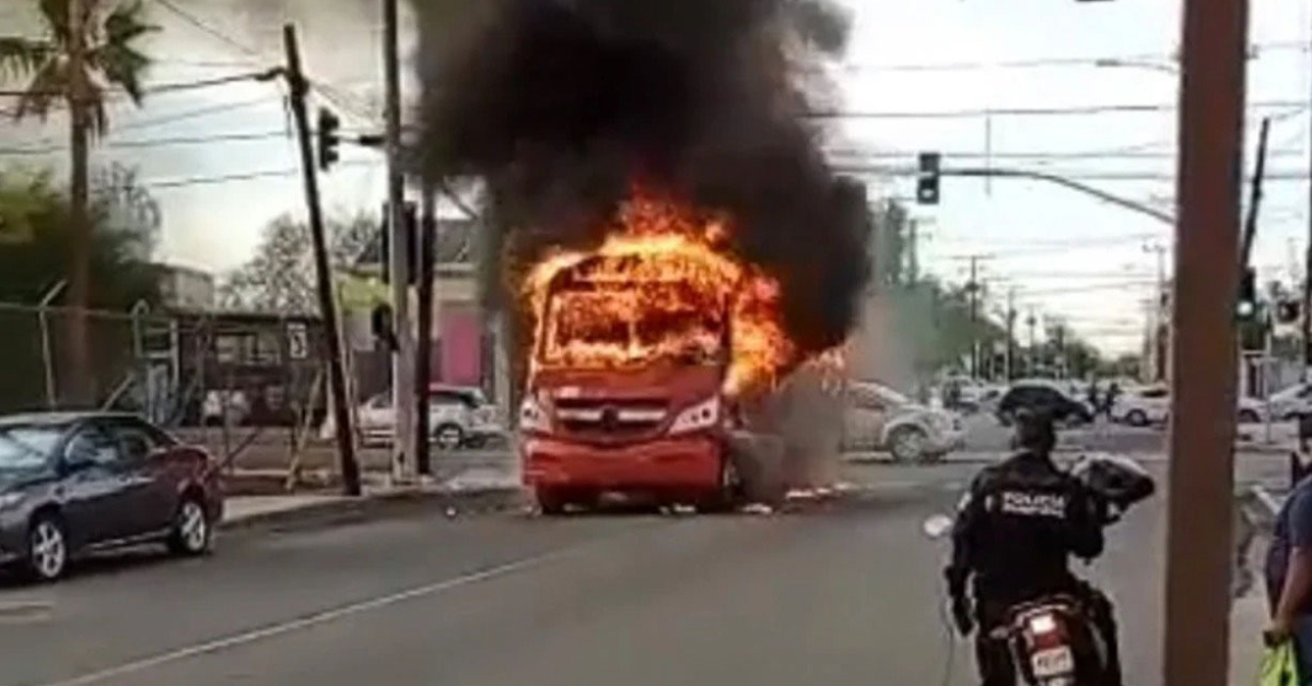 More terror in Mexico; Cartels in Baja California set fire to vehicles and buses