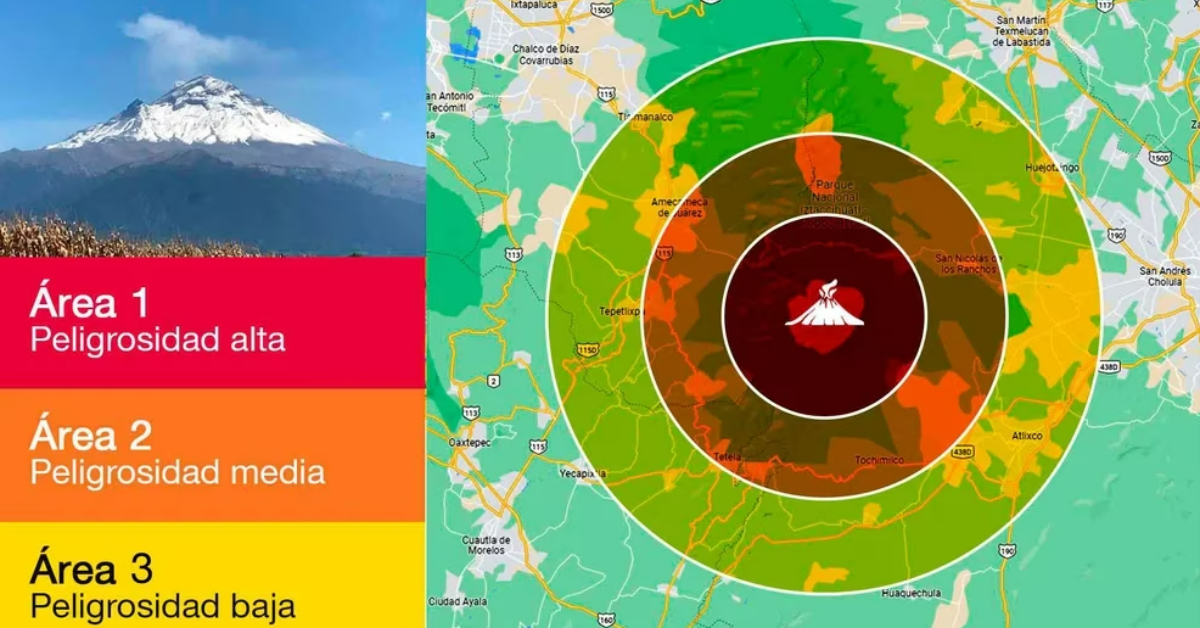 Mexico’s most dangerous volcano reported 120 exhalations in the past day