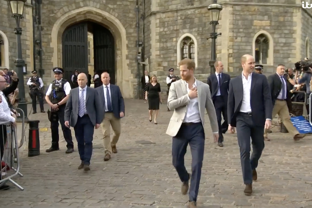 Prince Harry discussed a 2019 fight he had with his brother Prince William where he was shoved to the ground.