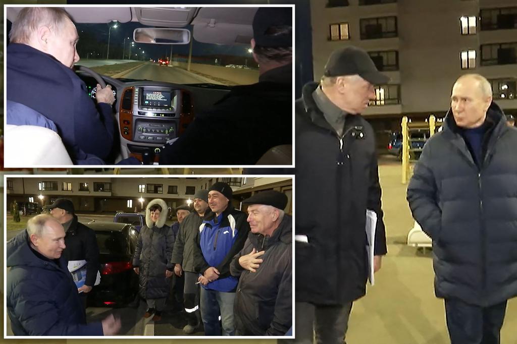 Inside Vladimir Putin's propaganda tour of Mariupol 'crime scene'