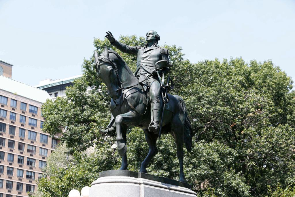 We'll take statues honoring Washington, Jefferson, Columbus
