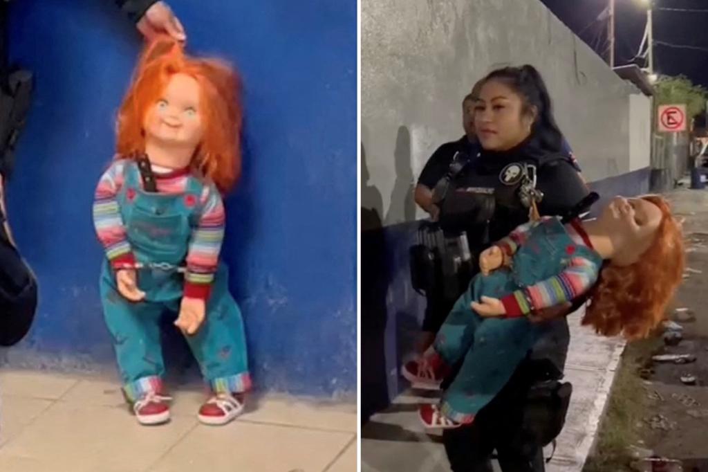 Chucky doll arrested in Mexico for wielding knife to rob people