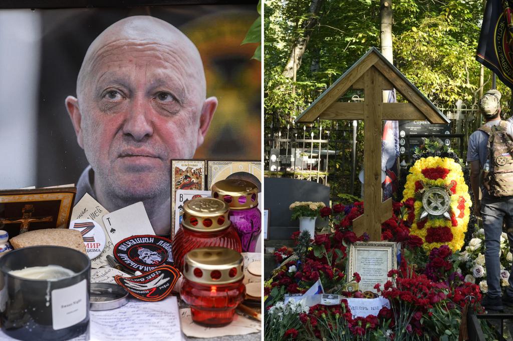 Russian authorities have been quietly removing Prigozhin memorials