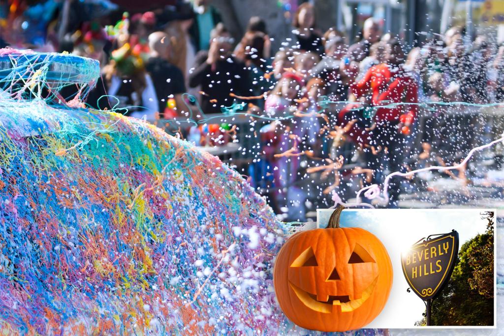 Beverly Hills bans use of Silly String, shaving cream on Halloween