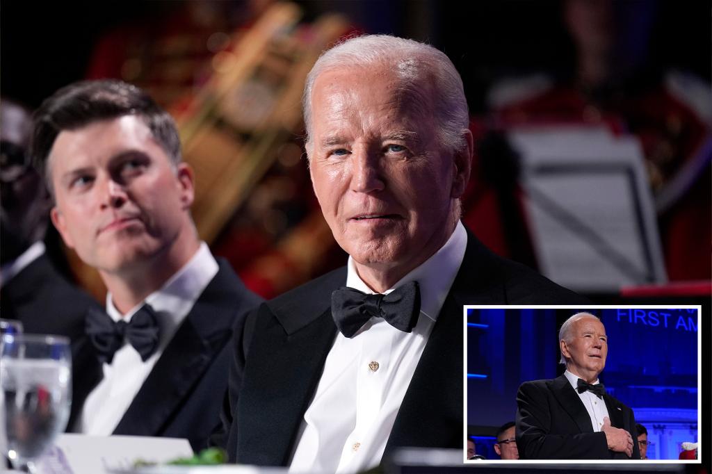 Biden cracks jokes about his old age, makes fun of Trump at White House Correspondents Dinner